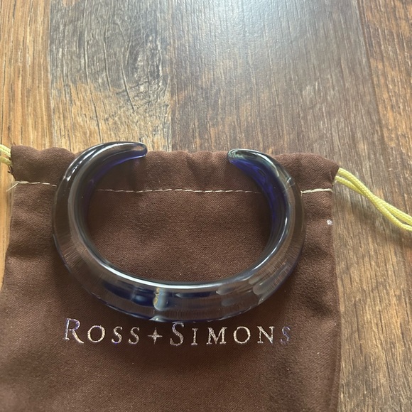 Ross-Simons Iridescent Blue Bangle - Picture 6 of 9